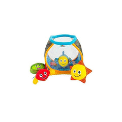 Learning Curve Lamaze fish bowl rattling starfish promotes hand-eye coordination.