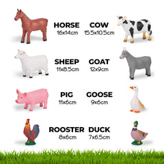 Learning Minds goat figurine for creative farm play and fine motor practice.