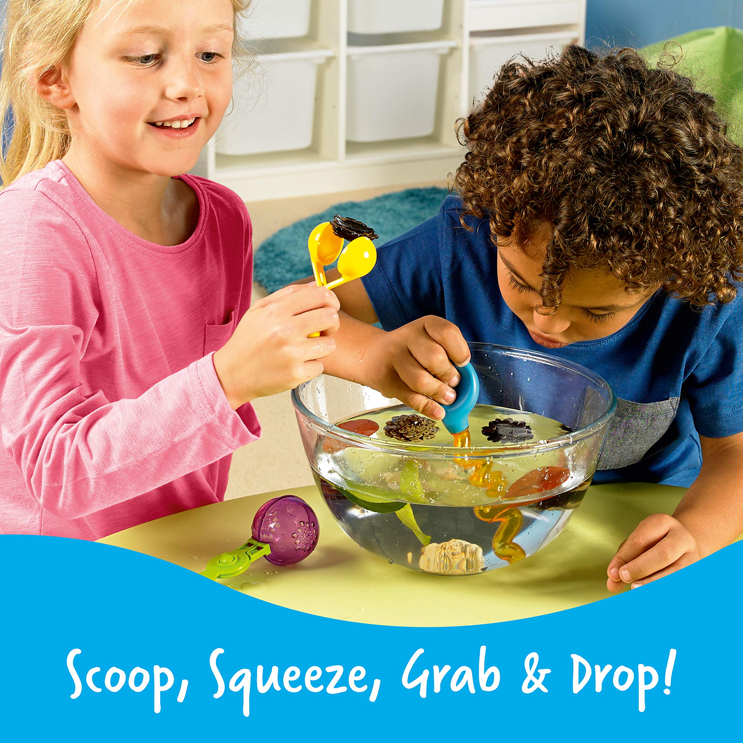 Learning Resources gator grabber close-up highlighting easy grip and strength