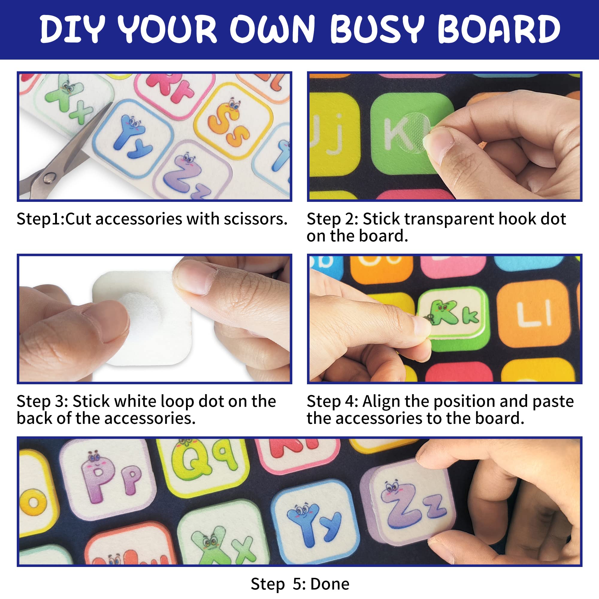 LearnToy Montessori Busy Board travel-friendly design fits bags and entertains kids anywhere