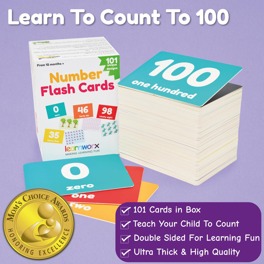 Learnworx Number Flash Cards visual-number-25: helps practice counting with vivid illustrations.