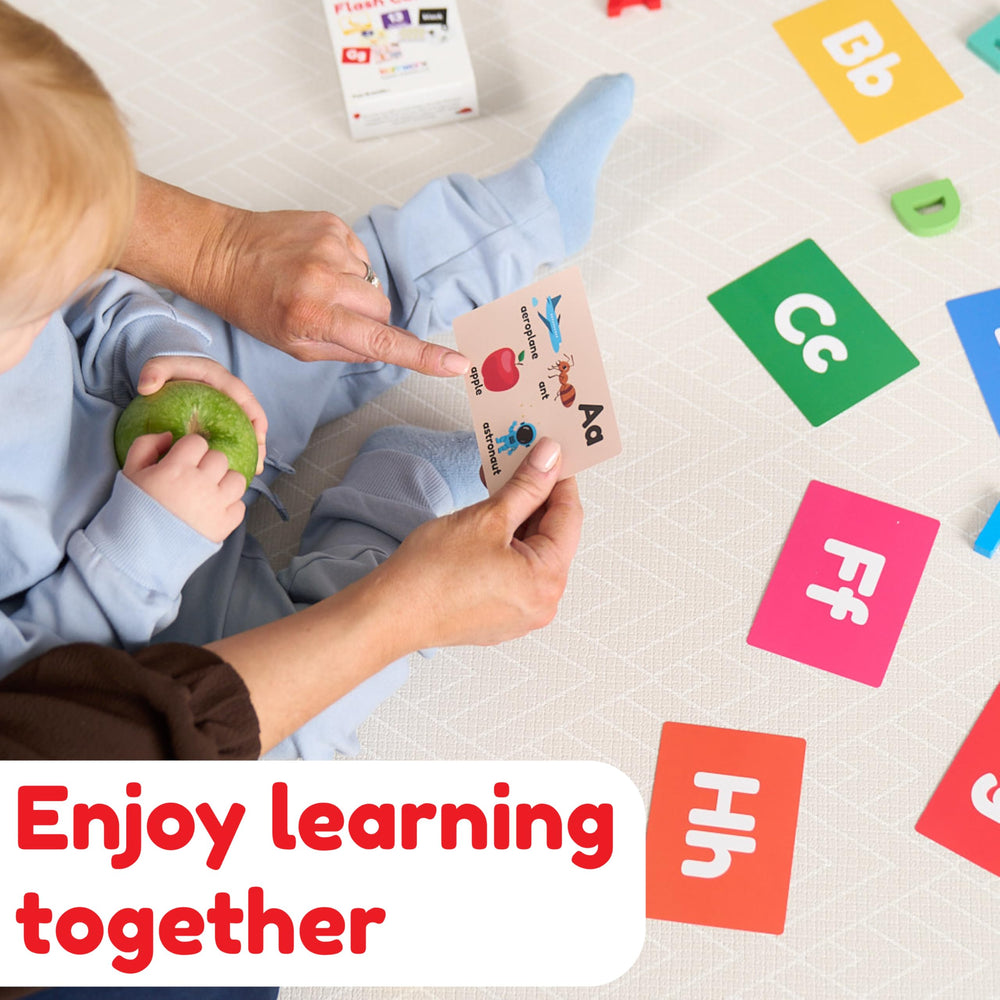 Learnworx toddler flash cards – body parts illustrations for interactive naming activities