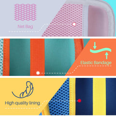 Lebakort Yoto Mini hard case top pocket stores cards securely.