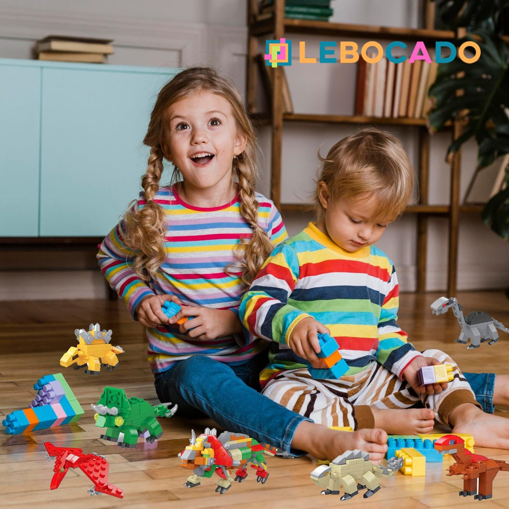 LEBOCADO Pterosaur blocks for aerial play and imagination.
