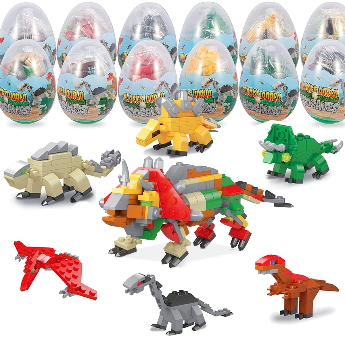 LEBOCADO Thunder Dragon blocks for imaginative play and fine motor skills.