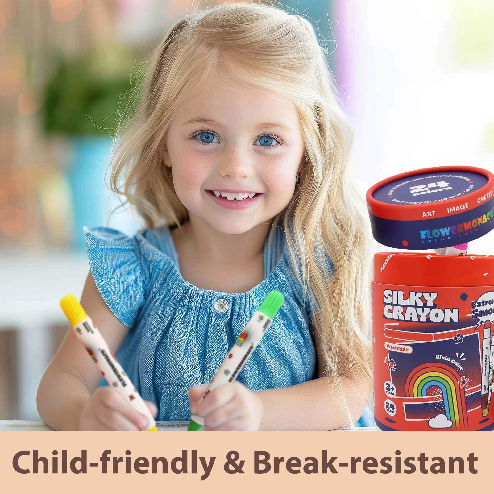 Lebze crayons vibrant colors spark imagination during free drawing time.