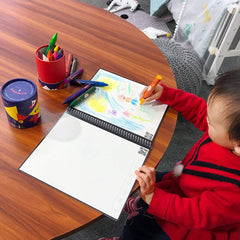 Lebze washable colors for quick cleanup after art time.