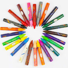 Lebze 4.25 inch crayons fit small hands for steady coloring.