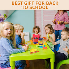 Lebze crayons in a sturdy case for quick storage and transport.