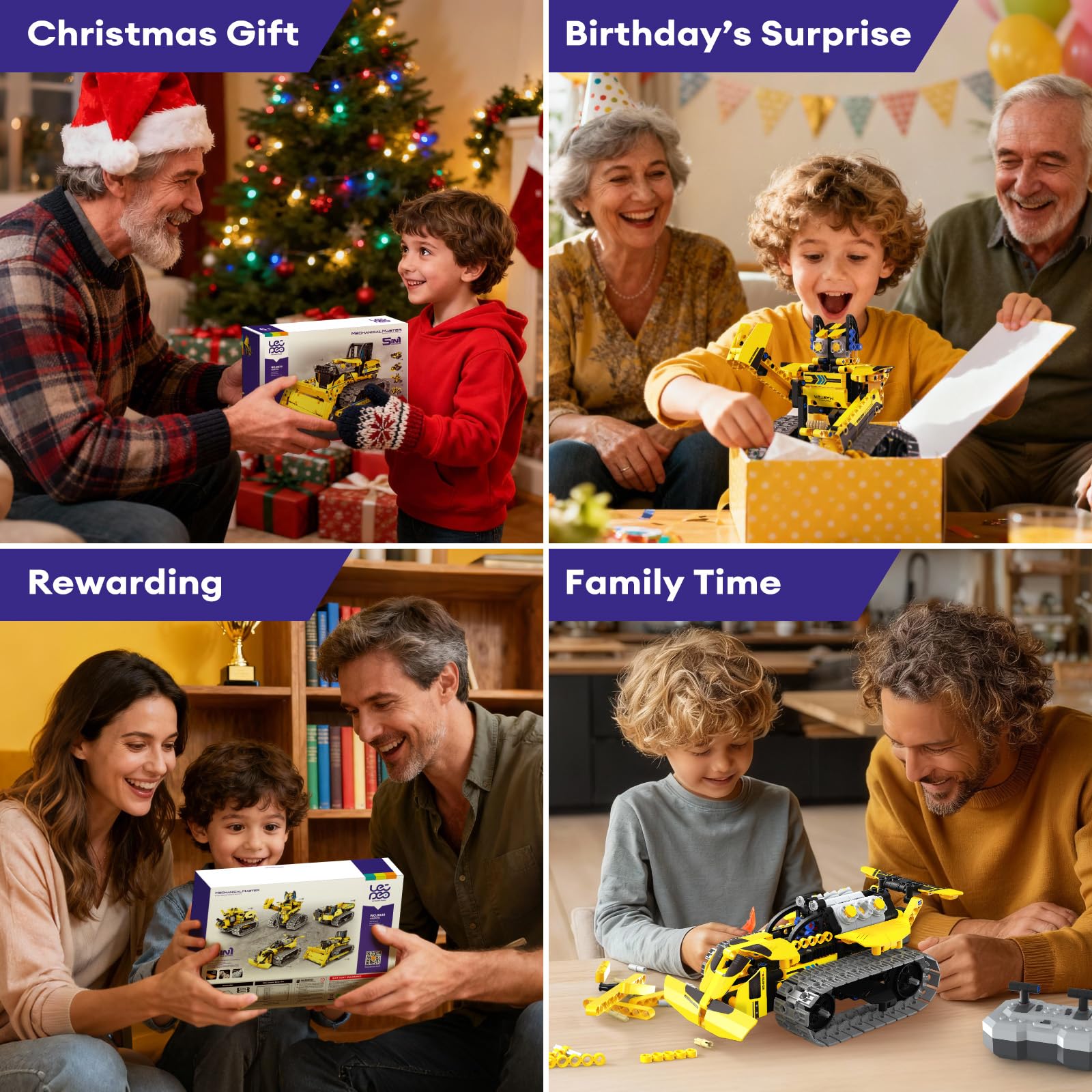 LECPOP app and remote control interface enables programmable play
