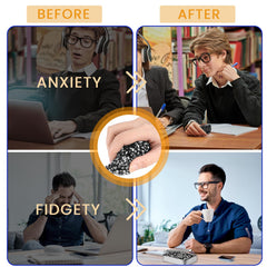 LECTRUS black desk fidget toy for quick, low distraction play