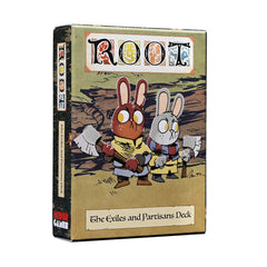 Leder Games Root Exiles and Partisans deck cover showing new powers.