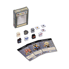 Leder Games Root Vagabond Pack Harrier card showcases new strategy options.
