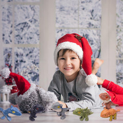 Ledorr Tyrannosaurus Rex toy with movable jaw for imaginative play