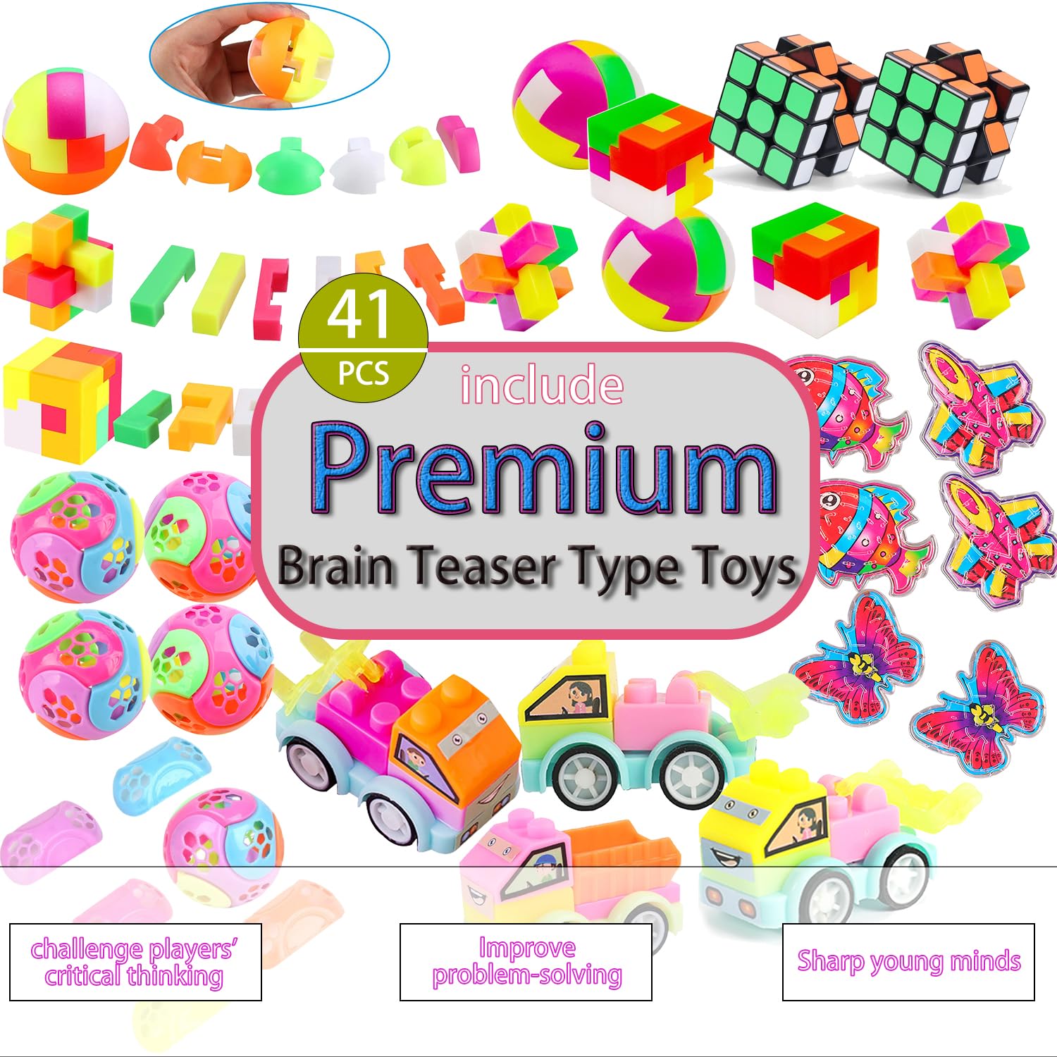 Leeche party favors gift set ideal for birthdays and prizes