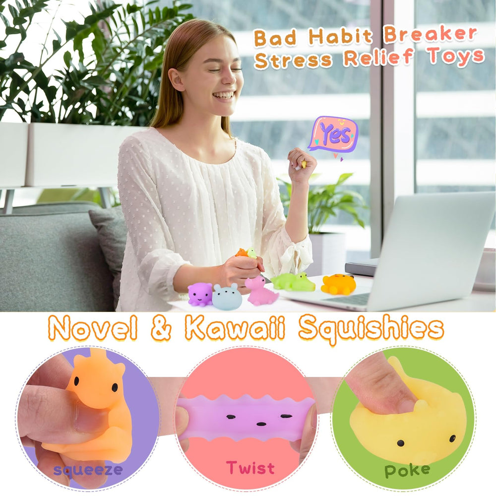 LEEHUR stress relief squishies soft textures for squeezing and fidgeting