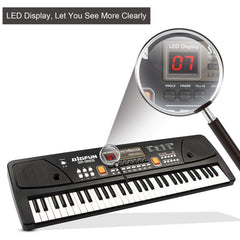 LeeQee keyboard offering rhythm and percussion options for creative play