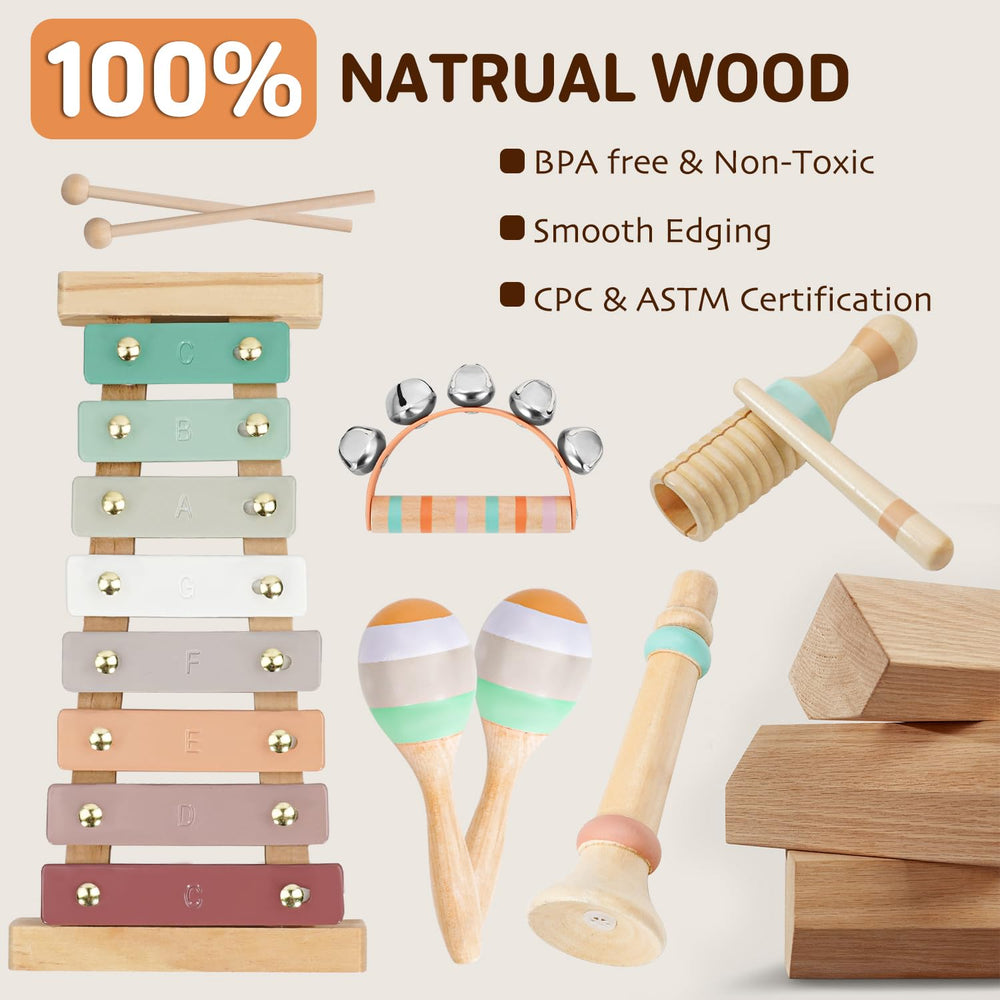LeeQee neutral color baby toys blend with nursery decor while soothing focus.