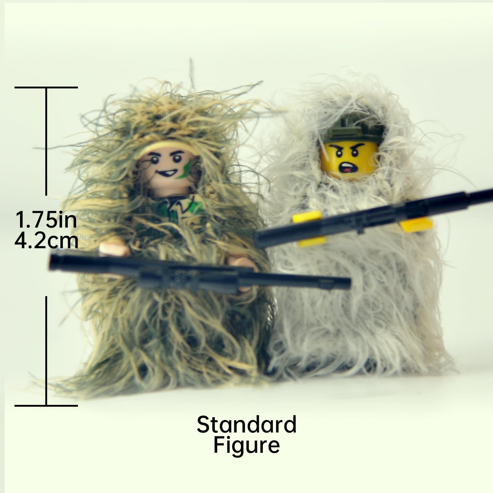 Leerfei weapons and accessories kit expands action scenes and collection variety.