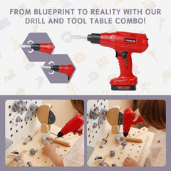 Leeshyah play tools set invites hands-on learning with safe pretend tools.
