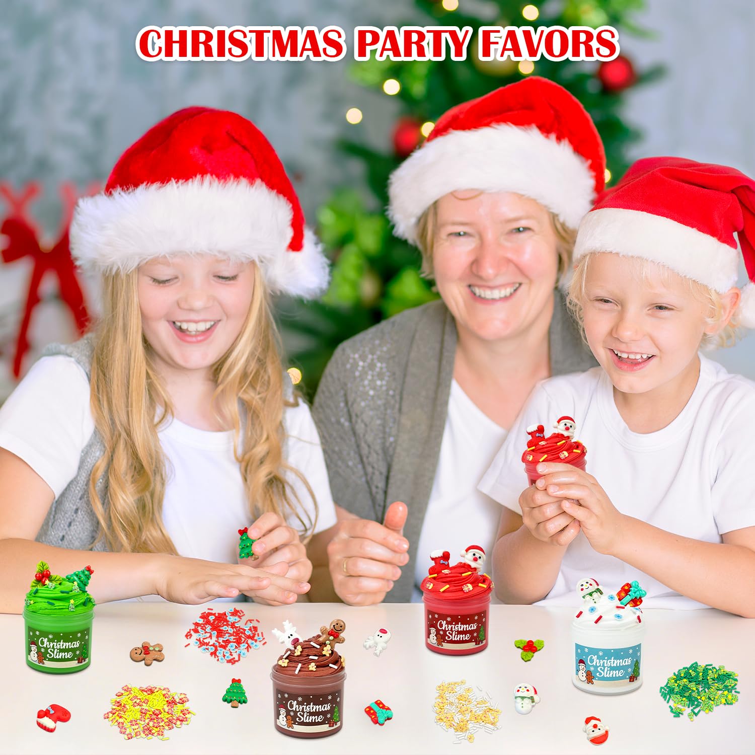 Leetous 8-pack slime gifts for stocking stuffers and prizes