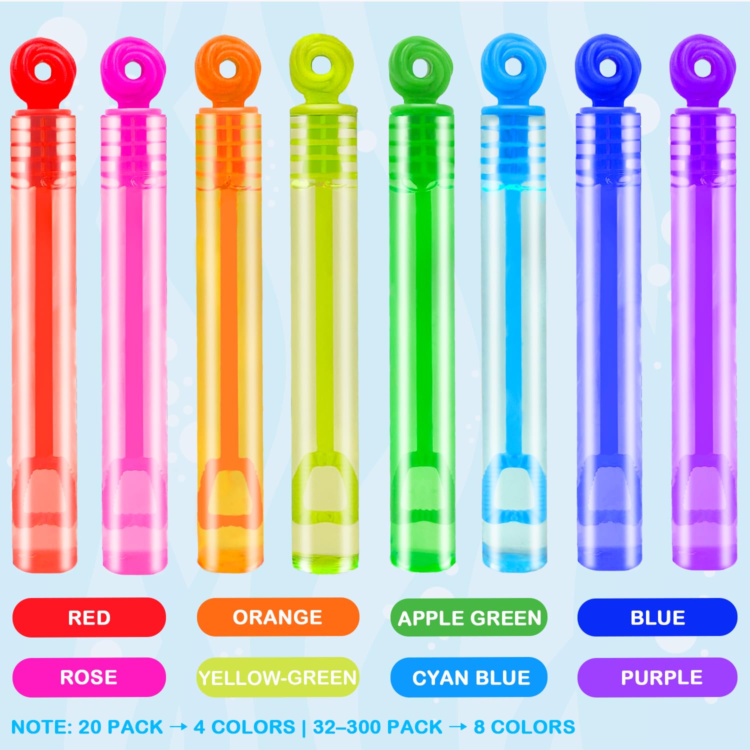 Leetous classroom prizes bubble wands ideal as rewards.