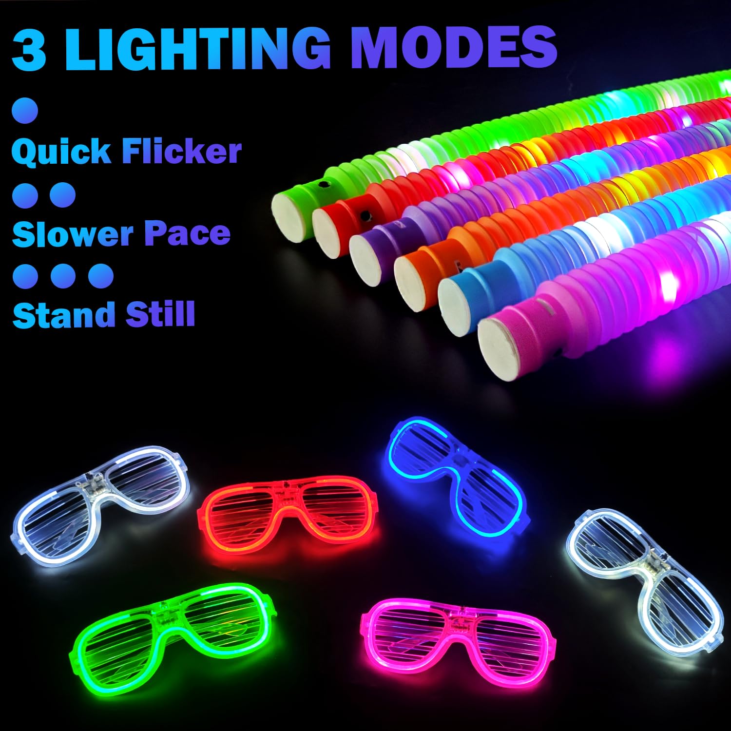 Leetous light-up bracelets add color to kids' playtime.