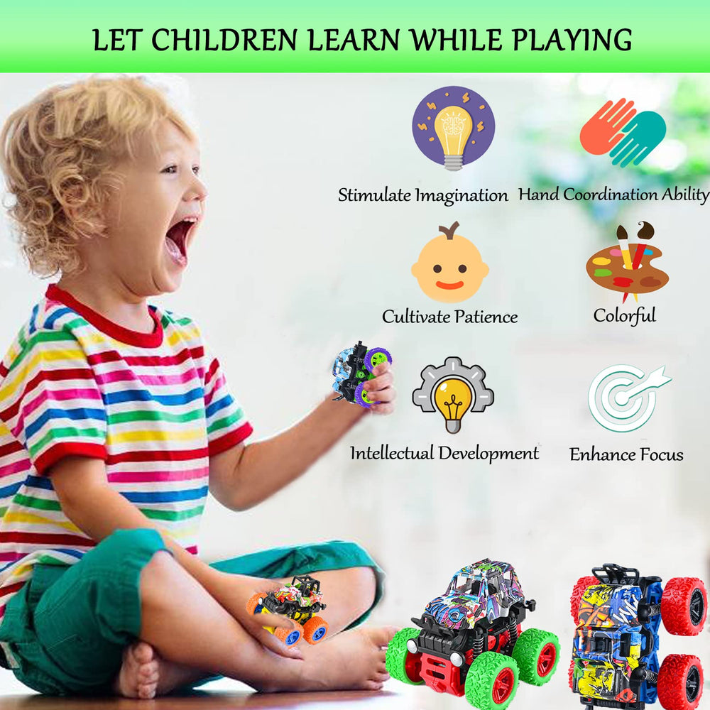 LEFEI Push and Go trucks on varied terrains for indoor outdoor use