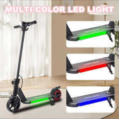 LEFELWEL scooter in a park setting for family-friendly outings and short trips
