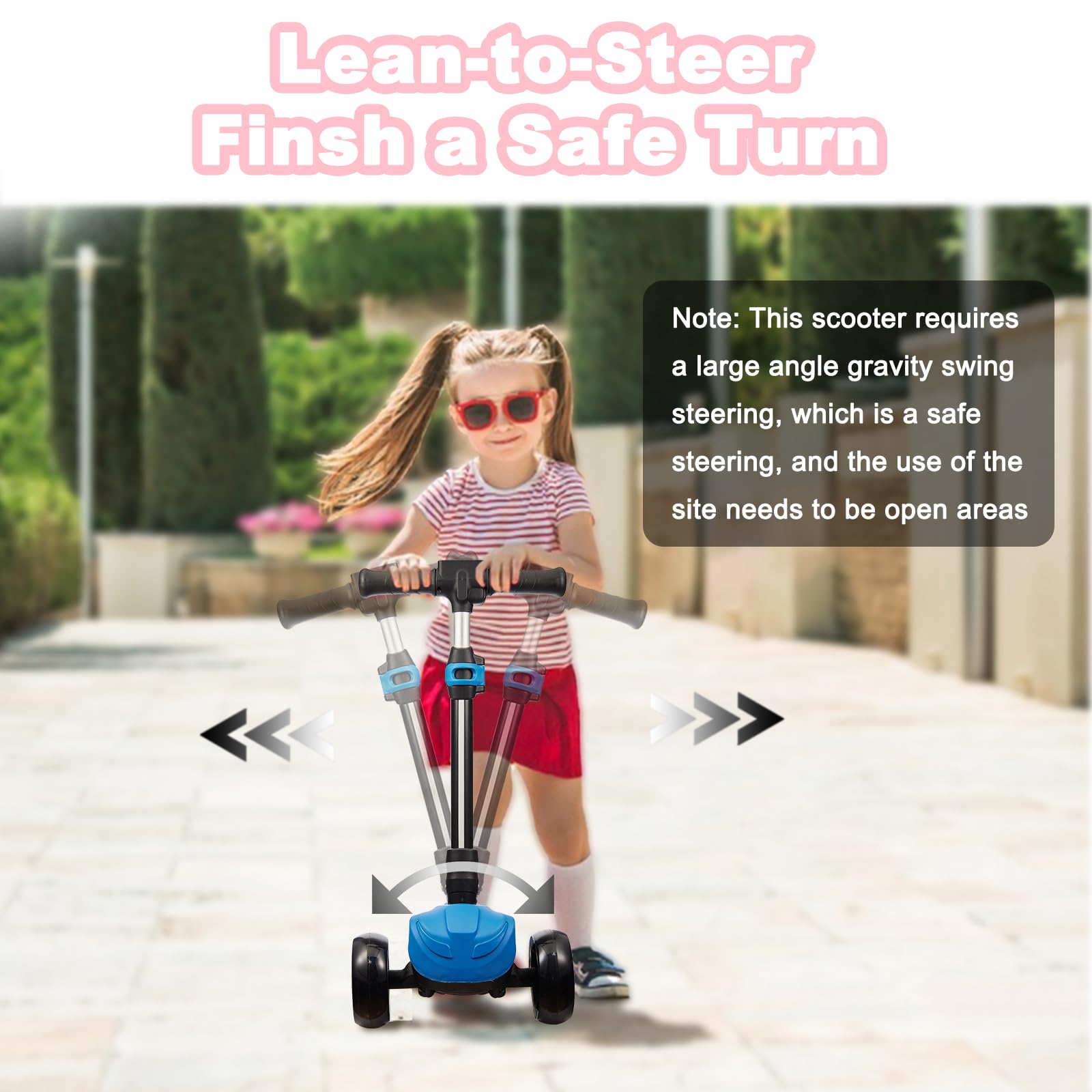 LEFELWEL three wheel stability supports confident riding
