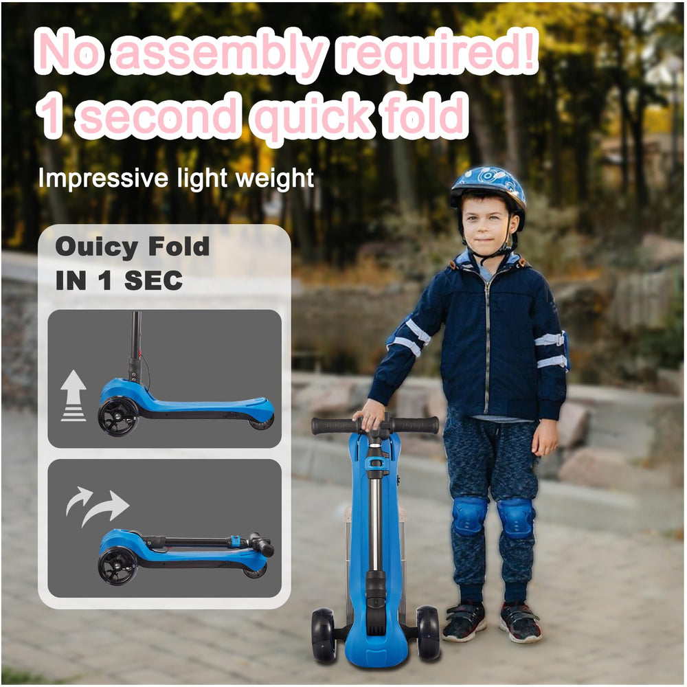 LEFELWEL rear brake and thumb throttle enable controlled stops
