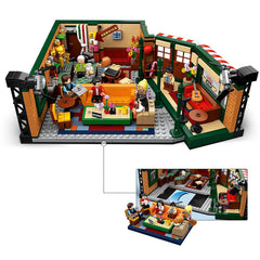 LEGO 21319 coffee counter detail, great for authentic cafe ambience in play.