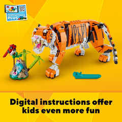 LEGO 31129 Majestic Tiger koi fish with water lilies for underwater adventures