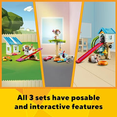 LEGO 31155 Cat play area with wheel supports playful storytelling