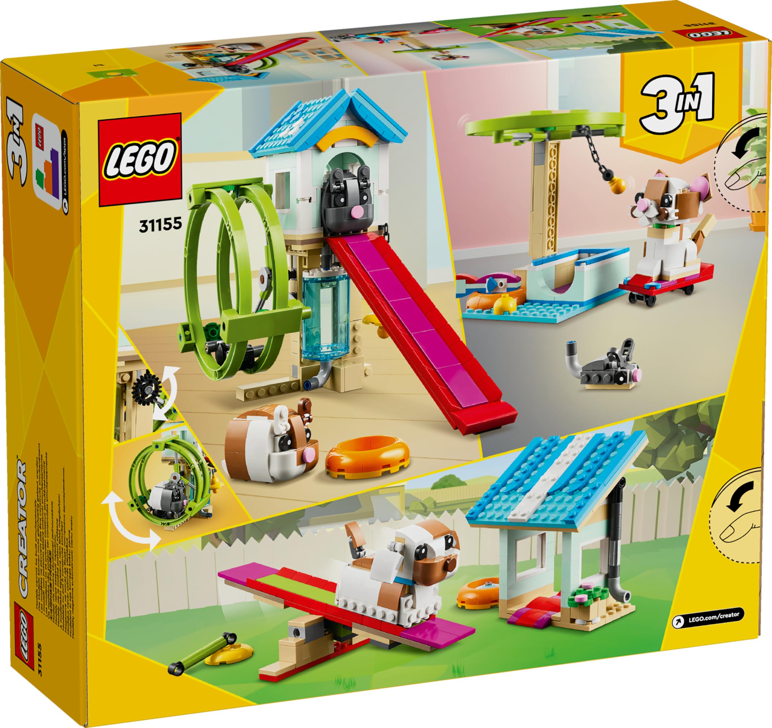 LEGO 31155 Food bowl accessory complements feeding-themed setups