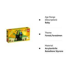 LEGO 40567 Forestmen-minifigures-green-legs-red-arms invite imaginative play