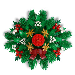 LEGO 40743 Christmas display piece serves as a charming seasonal keepsake