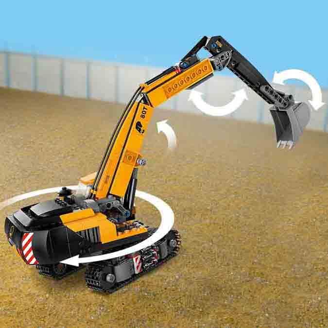 LEGO City 60420 accessories enhance pretend construction site scenes.