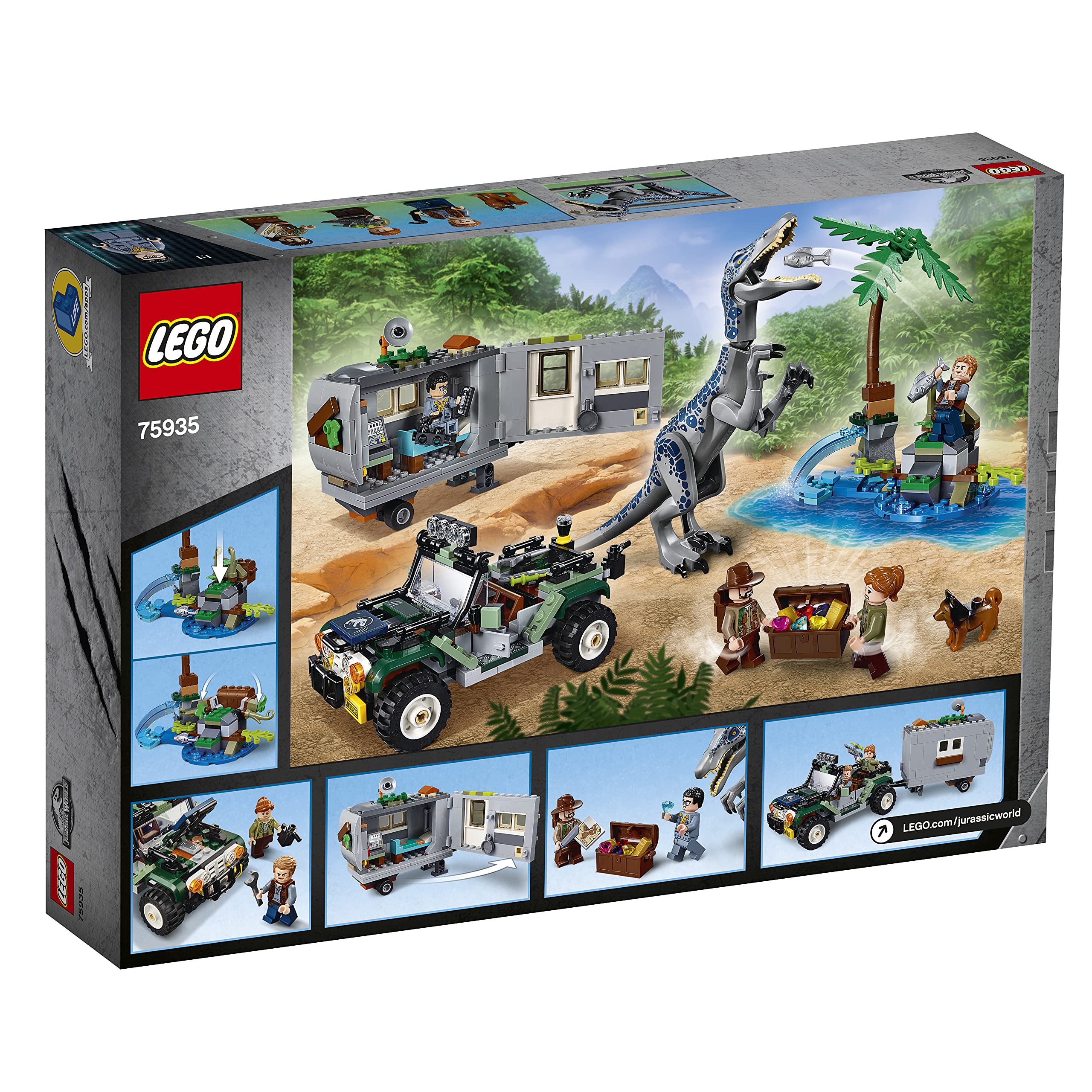 LEGO 75935 434-piece set invites collaborative building and extended play.