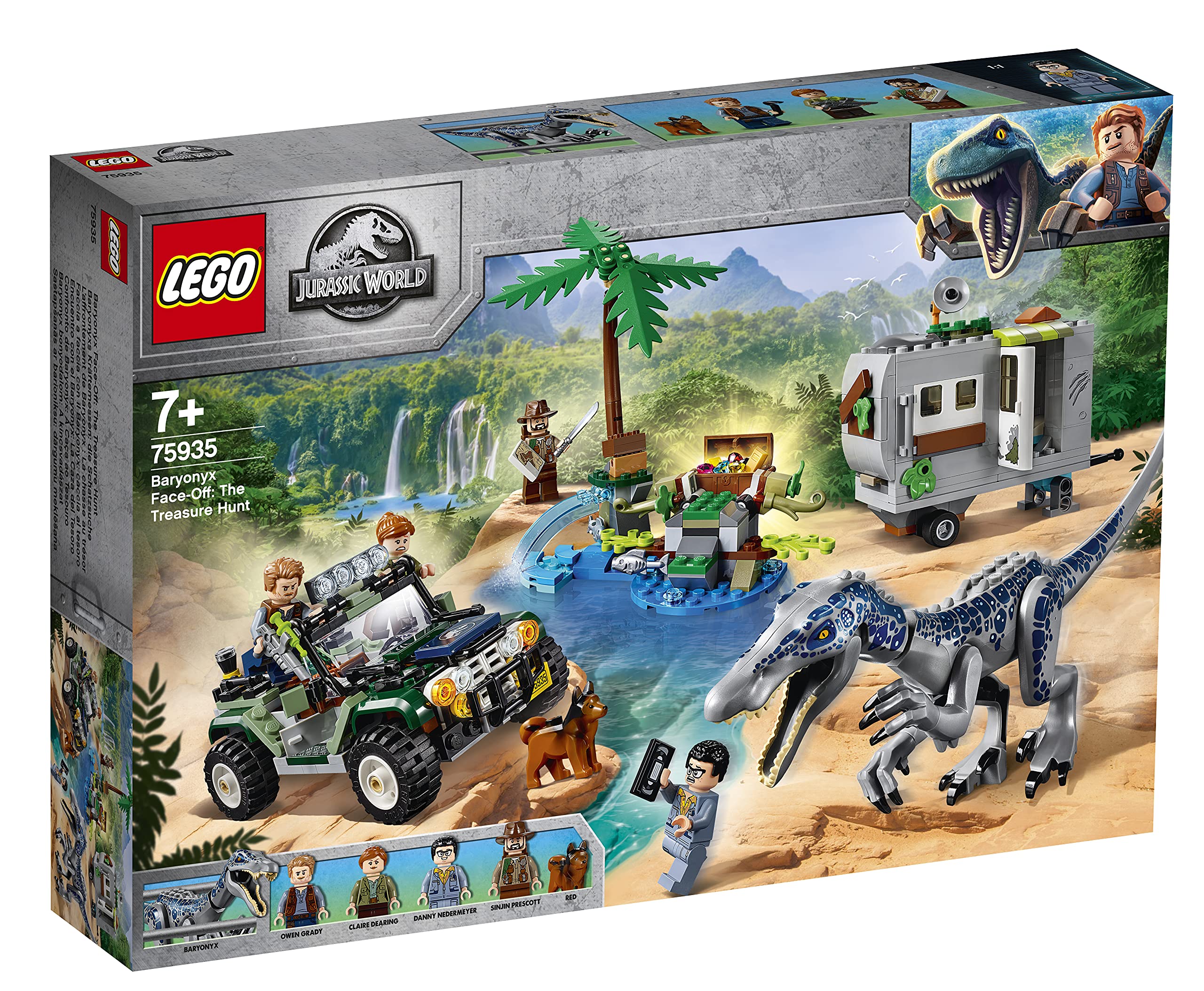 LEGO 75935 offroader vehicle for action-packed Jurassic play.
