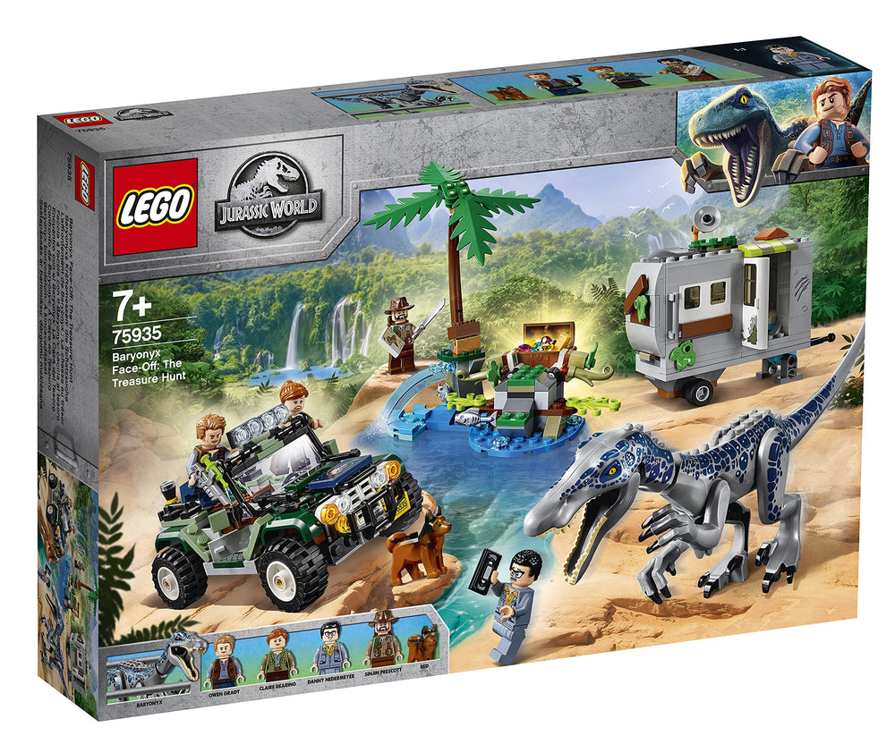 LEGO 75935 offroader vehicle for action-packed Jurassic play.