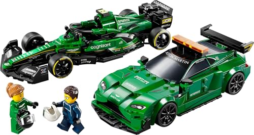 LEGO 76925 AMR23 cockpit detail enhances authentic building and learning through play