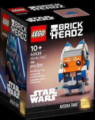 LEGO Ahsoka Tano BrickHeadz figure for fans to display.