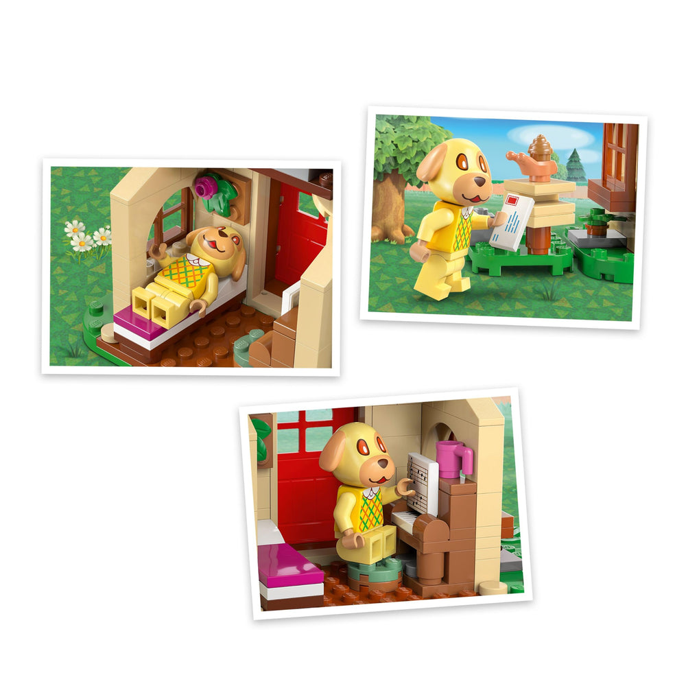 LEGO Animal Crossing Goldies piano scene invites musical imagination during playtime