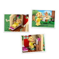 LEGO Animal Crossing Goldies piano scene invites musical imagination during playtime