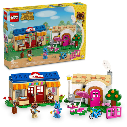 LEGO Animal Crossing Nook's Cranny build set encourages imaginative play and storytelling.