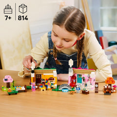 LEGO Animal Crossing minifigures Stitches, Fuchsia and Fang add personality to play.