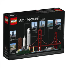 LEGO Architecture San Francisco 21043 Alcatraz Island for themed diorama.