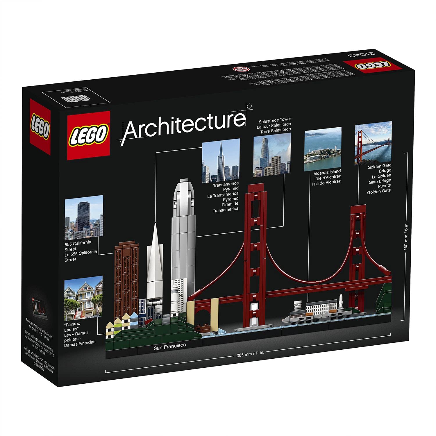 LEGO Architecture San Francisco 21043 San Francisco skyline overview for fans.