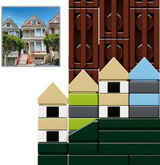 LEGO Architecture San Francisco skyline 555 California Street model for architectural interest